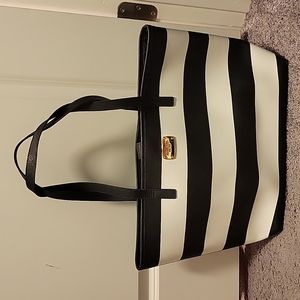 Michael Kors Striped Tote